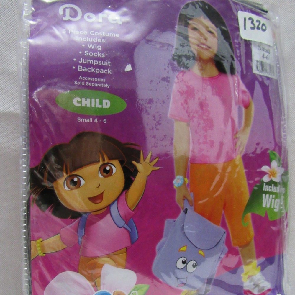 Dora Costume Child 4-6